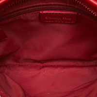 Christian Dior Schoudertas in rood