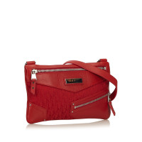 Christian Dior Schoudertas in rood