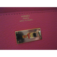 Hermès "Kelly Wallet Long Chevre Mysore Leather"