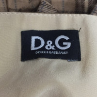 D&G Mini skirt with plaid pattern