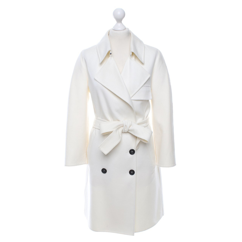 Louis Vuitton Cappotto in crema bianca