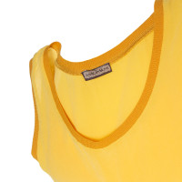 Maliparmi Silk top in yellow