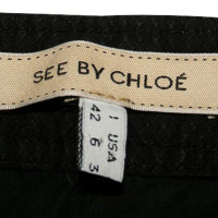 See By Chloé gonna di pizzo nero
