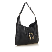 Gucci Dionysus Shoulder Bag aus Leder in Schwarz