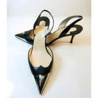 Christian Louboutin Slingbacks in zwart