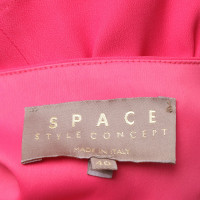 Other Designer Space blouse in fuchsia