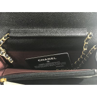 Chanel "Wallet On Chain" aus Kaviarleder