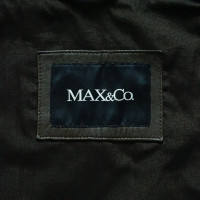 Max & Co Leren jasje in bruin