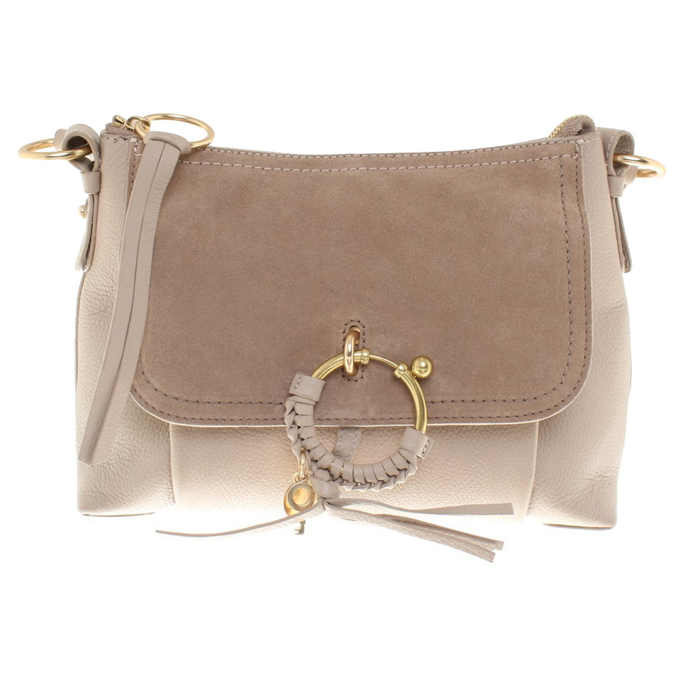 See By Chloé "Joan Bag" coloris taupe