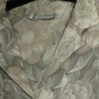 Gianni Versace Bluseshirt mit floralem Muster