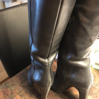 Coach leather boots