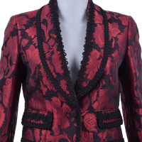 Dolce & Gabbana Blazer in red / black