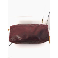 Balenciaga Handbag Leather in Bordeaux
