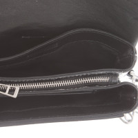 Zadig & Voltaire Handtasche aus Leder in Silbern