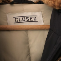Closed Down parka with fur trim