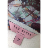 Ted Baker Seidenbluse mit Muster