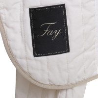 Fay Gewatteerde jas in White