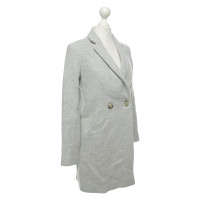 Massimo Dutti Jacket/Coat in Grey