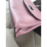 Gucci Bamboo Daily Top Handle Bag in Pelle in Rosa