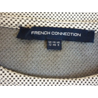 French Connection Robe en noir et blanc