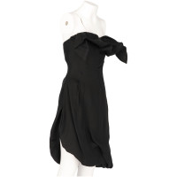 Costume National Bandeau dress in black