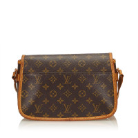 Louis Vuitton Sologne in Tela in Marrone