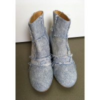 Maison Martin Margiela Enkellaarsjes in een denimlook