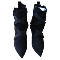 Balmain Ankle boots Suede in Black