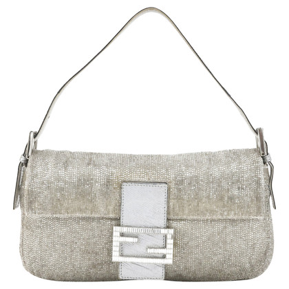 Fendi Baguette Bag in Grau