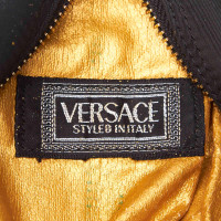 Versace Zaino in nylon con borchie