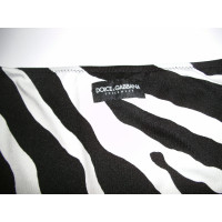 Dolce & Gabbana Top con stampa zebra