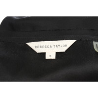 Rebecca Taylor Top Silk in Black