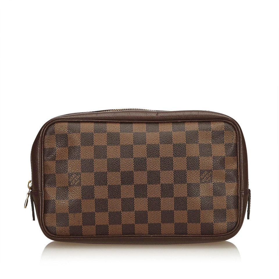 Louis Vuitton "Trousse toilette 25 Damier Ebene Canvas"