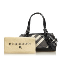 Burberry Haymarket Check Nylon Shoulder Bag