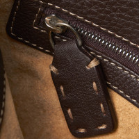 Fendi Baguette Bag Micro Leather in Brown