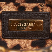 Dolce & Gabbana Borsa a tracolla in lana floreale