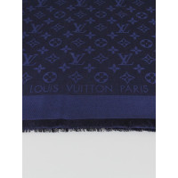 Louis Vuitton Tissu monogramme en bleu