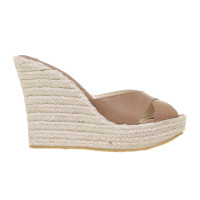 Jimmy Choo Wedge-Sandaletten im Materialmix