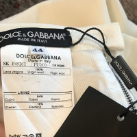 Dolce & Gabbana Wollen rok in crème