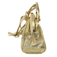 Coccinelle Gold sequin bag