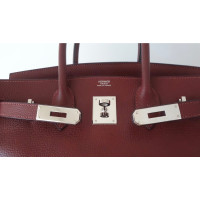 Hermès Birkin Bag 30 Leather in Bordeaux