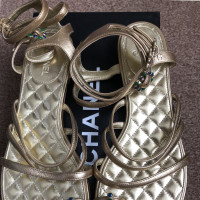 Chanel Golden sandals