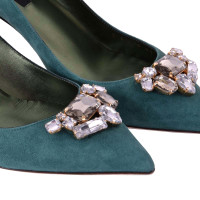 Dolce & Gabbana Pumps mit Schmuckstein-Besatz