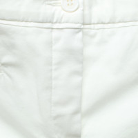 Luisa Cerano Paire de Pantalon en Coton en Blanc