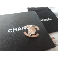 Chanel Orecchini a clip con logo color argento