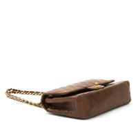 Chanel Classic Flap Bag Medium Leather in Ochre