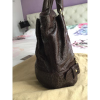 Aigner Borsa in look rettile