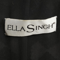 Ella Singh Lovertjes vest zwart