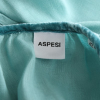 Aspesi Dress Linen in Turquoise