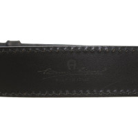 Aigner Belt Leather in Petrol